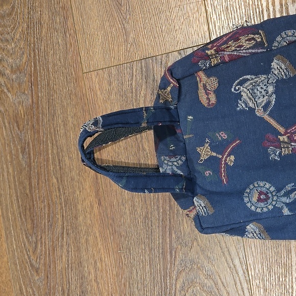 MISS BONNIE TAPESTRY TWO SIDED GOLF HANDBAG. #6589 - Picture 3 of 9